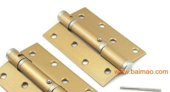 不銹鋼雙單5寸彈簧合頁(yè)與隱藏式閉門器液壓開門器專業(yè)解析